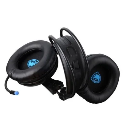 Sades SA-904 Locust Plus Wired Gaming Headset - Black